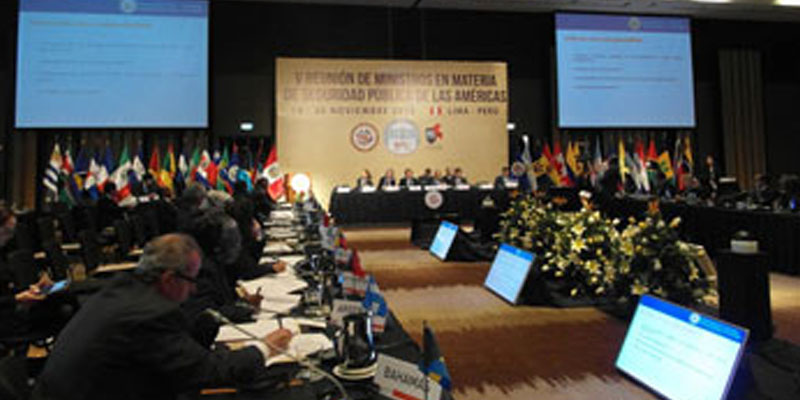 IPEN y la Seguridad Física Nuclear en la V Reunión de Ministros en Materia de Seguridad Pública de las Américas