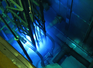 Núcleo del reactor IEA-R1 de Brasil