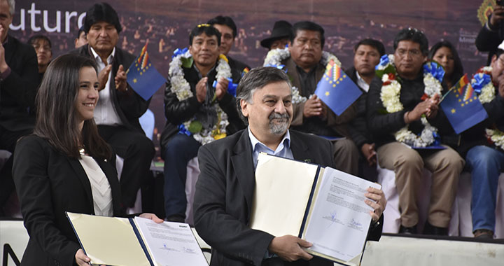 GOBIERNO BOLIVIANO VIABILIZA CENTRO DE MEDICINA NUCLEAR Y PROMULGA DECRETO SUPREMO PARA LA CONSTRUCCIÓN DEL CENTRO DE INVESTIGACIÓN