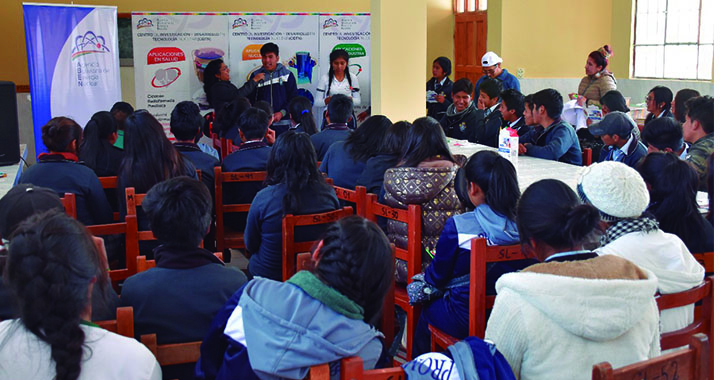 CAPACITACIÓN SOBRE EL CENTRO NUCLEAR PARA ESTUDIANTES DE LA U. E. 31 DE OCTUBRE DE EL ALTO