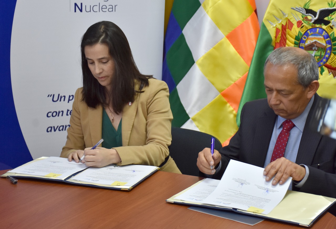 Bolivia: ABEN Y EGPP FIRMAN CONVENIO PARA CAPACITAR EN TECNOLOGÍA NUCLEAR