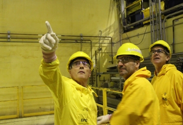 Argentina: AUTORIDADES DEL MINISTERIO DE ENERGÍA DE LA NACIÓN RECORRIERON LA CENTRAL NUCLEAR EMBALSE
