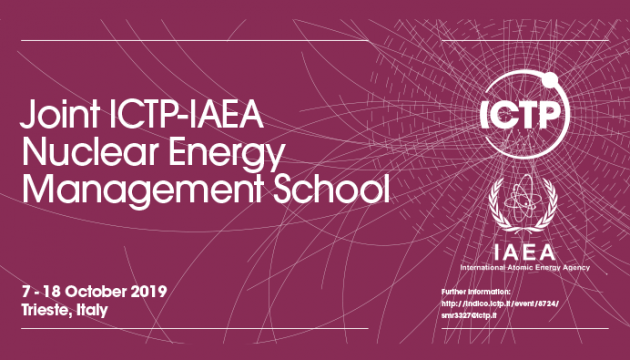Becas en Italia para la Escuela de Gestión en Energía Nuclear OIEA/ICTP 2019