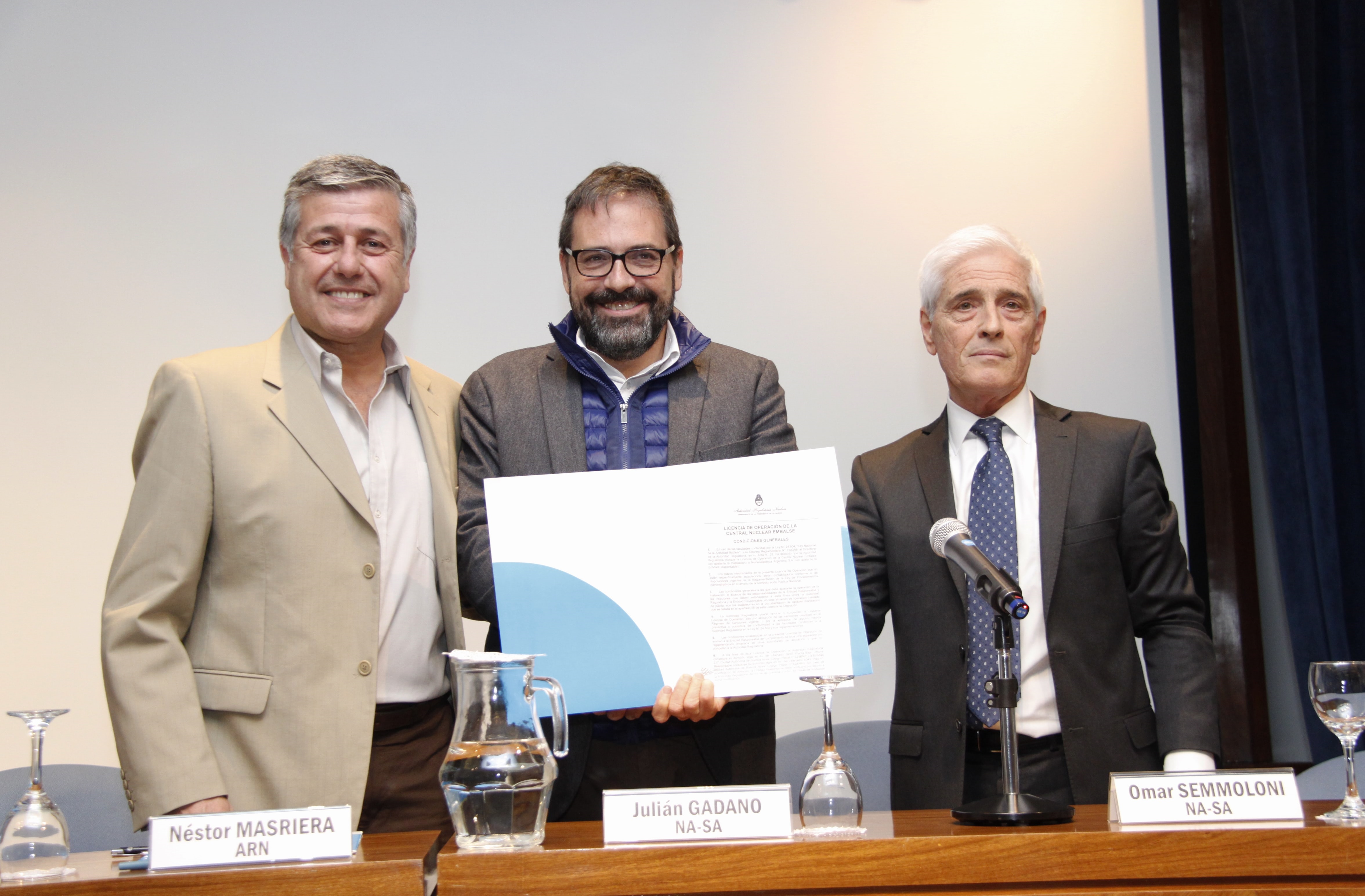 Nucleoeléctrica Argentina obtuvo la Licencia de Operación de la Central Nuclear Embalse