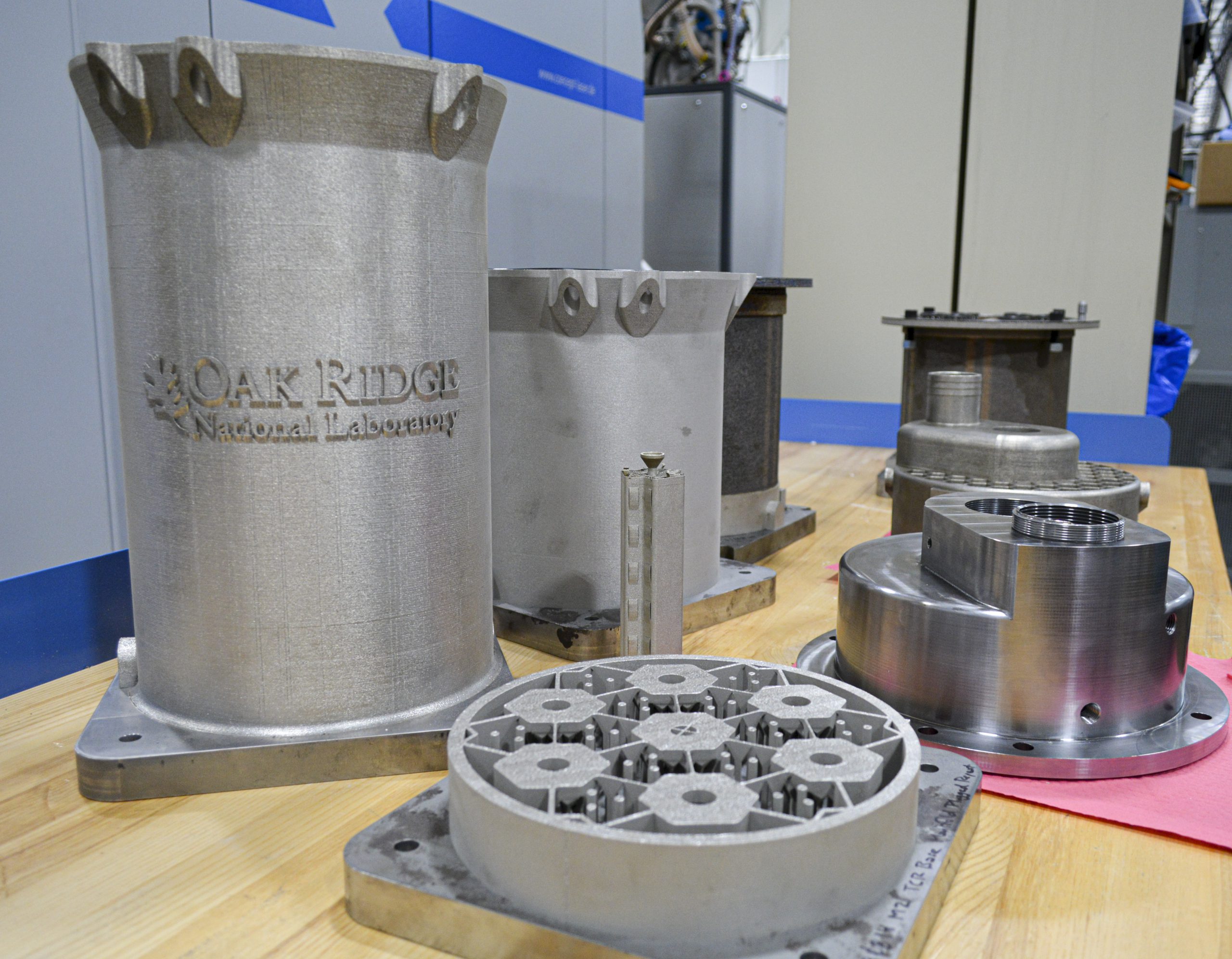 Primer reactor nuclear impreso en 3D en diseño