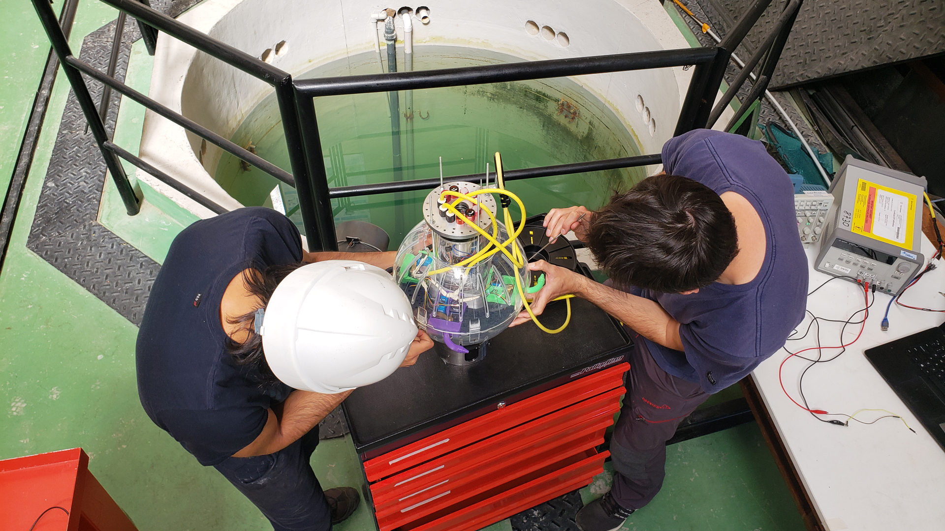 Un robot subacuático para inspeccionar centrales nucleares fue reconocido en el concurso IB50K