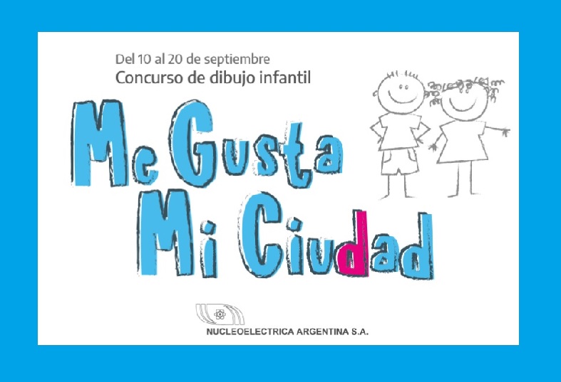 Nucleoeléctrica invita al concurso infantil de dibujo Me Gusta Mi Ciudad