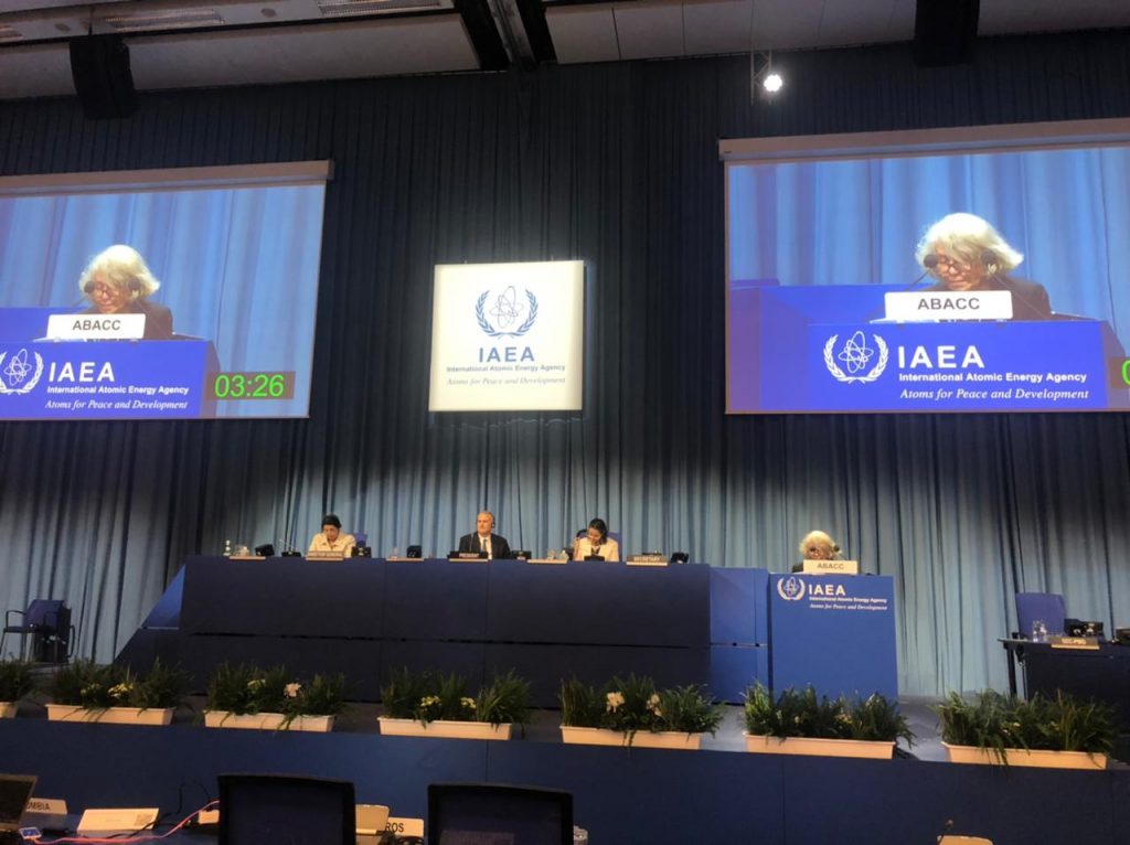 La ABACC presente en la 65° Conferencia General del OIEA