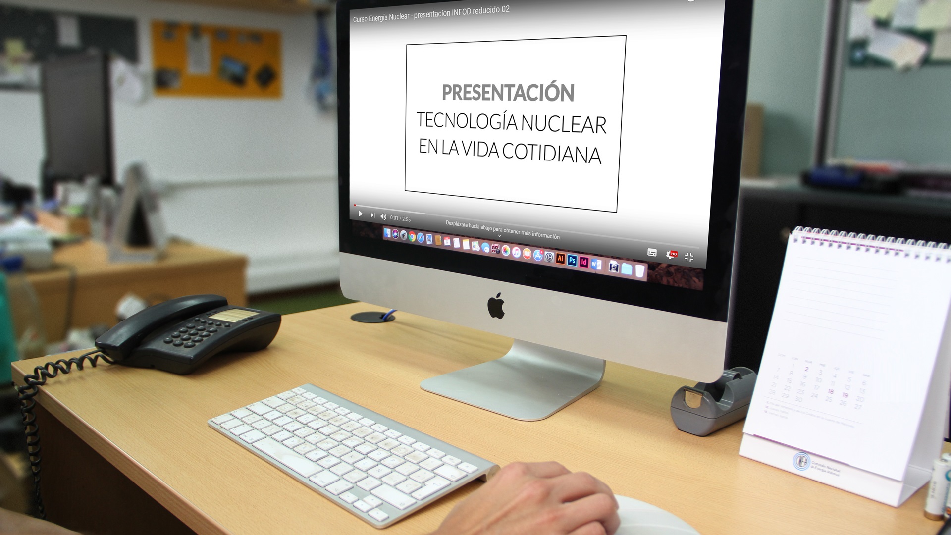 Más de 650 docentes de todo el país concluyeron una nueva capacitación en aplicaciones nucleares