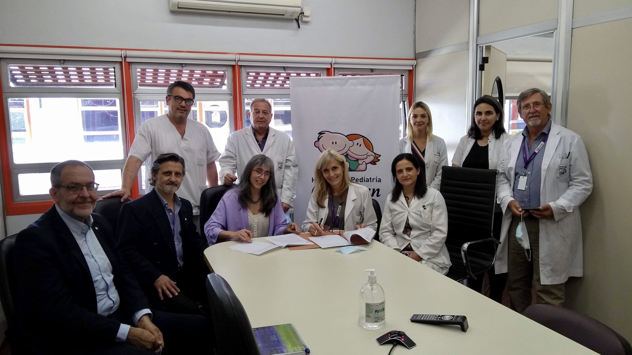CNEA firma un Convenio Marco de Colaboración con el Hospital de pediatría Garrahan