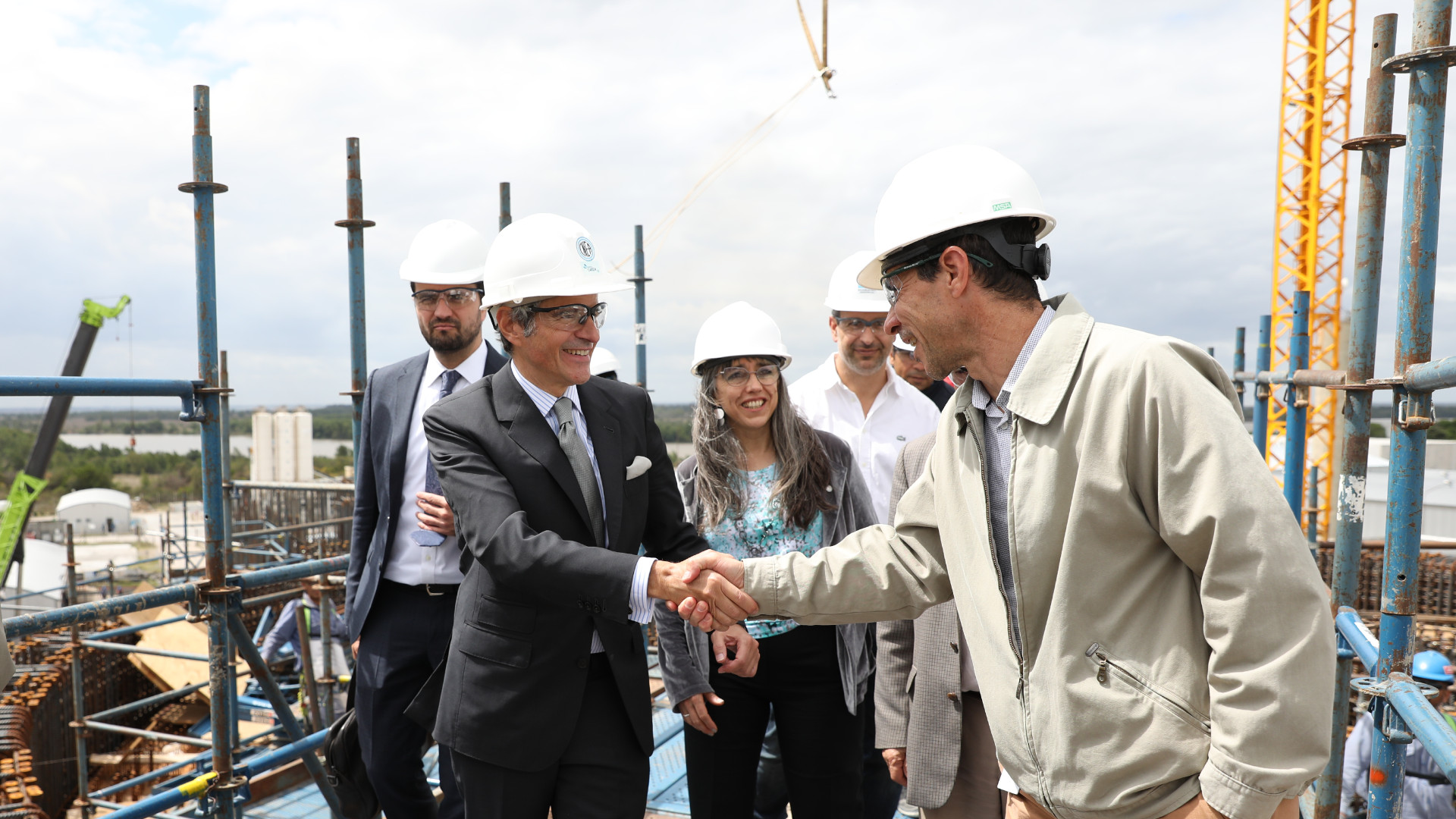 Definiciones del director general del OIEA en su visita a la Argentina