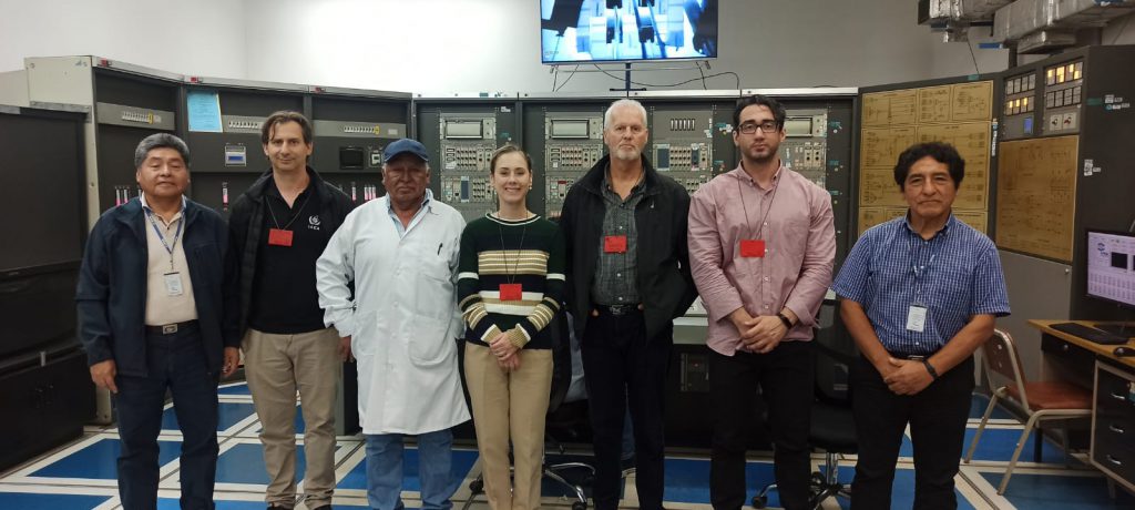 Reunión del proyecto del FORO “Estandarización de los procesos de inspección de los reactores nucleares de investigación” en la sede del IPEN