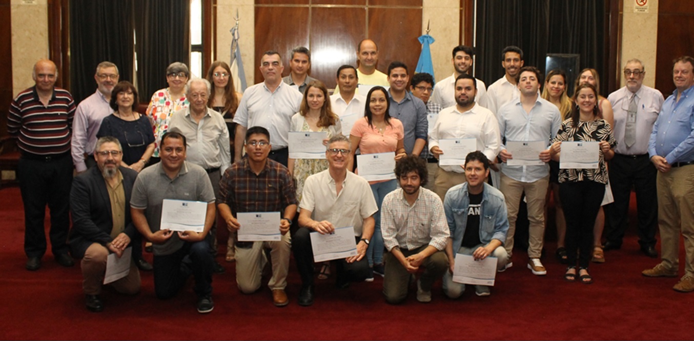 Nuevos egresados de la Carrera de Especialización en Seguridad Nuclear