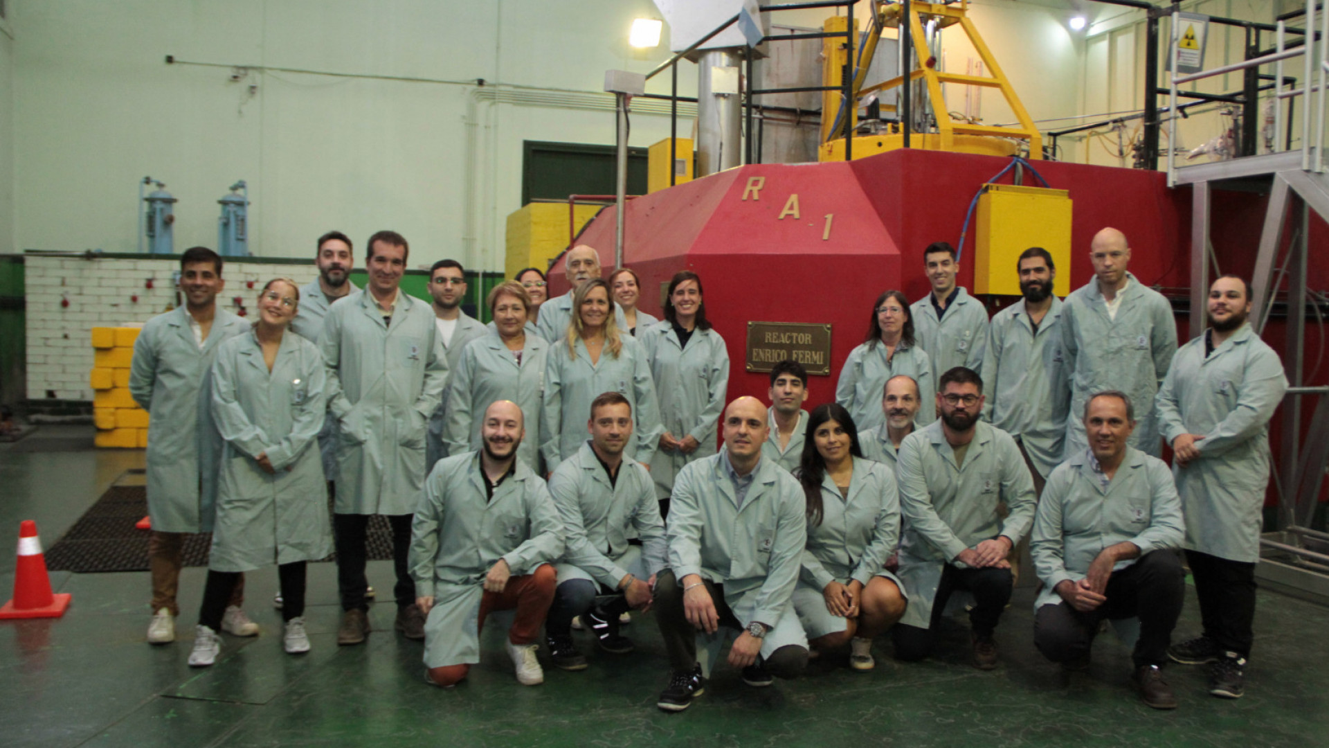 Empresarios de pymes de San Martín visitaron el Centro Atómico Constituyentes