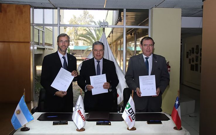 INVAP, ENAER y DTS firman Memorando de Entendimiento para el desarrollo de tecnología espacial y de radares