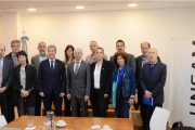 El presidente de la CNEA visitó el campus de la Universidad Nacional de San Martín