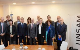 El presidente de la CNEA visitó el campus de la Universidad Nacional de San Martín