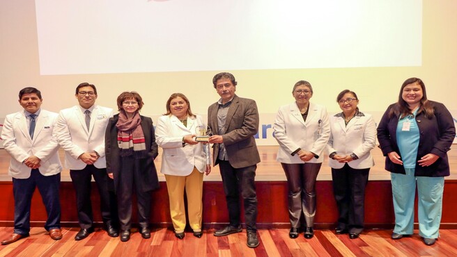 IPEN recibe reconocimiento del INSNSB como aliado por la salud infantil