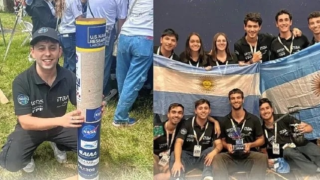Argentina, campeona mundial en ingeniería aeroespacial en competencia de la NASA