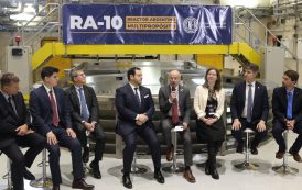 La CNEA celebró su 75° aniversario en el reactor multipropósito RA-10