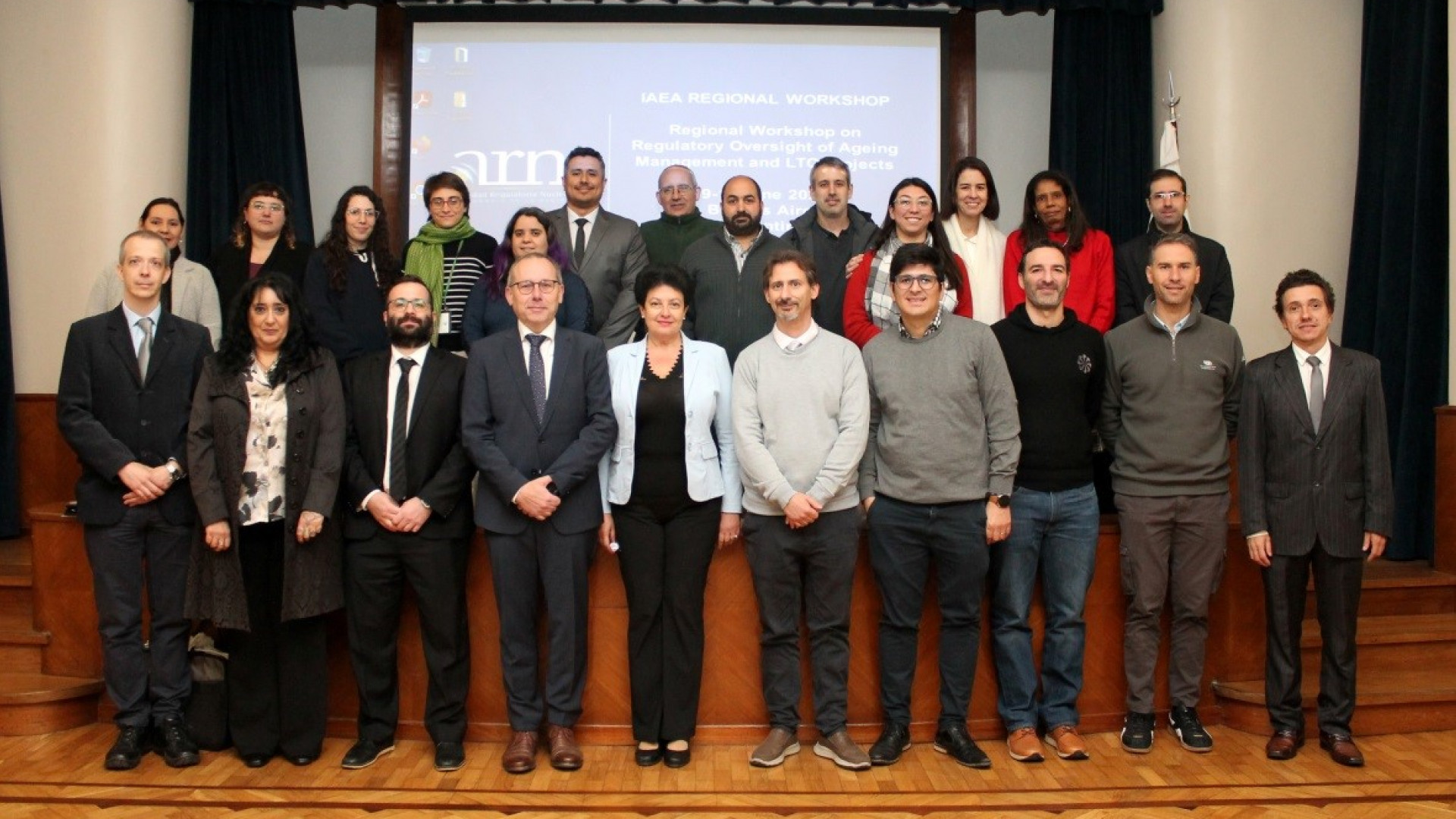 La ARN organizó el Taller regional sobre enfoque regulatorio para la gestión del envejecimiento y la operación a largo plazo de centrales nucleares