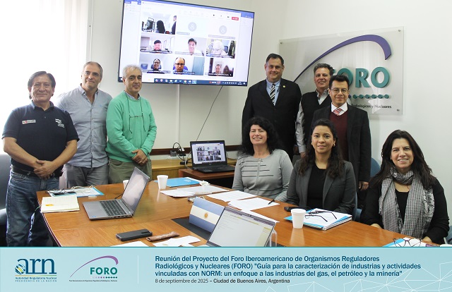 Primera reunión presencial del Proyecto del FORO sobre NORM