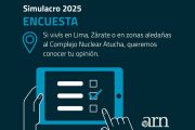 La ARN lanza encuesta a la población para evaluar el simulacro de emergencia nuclear