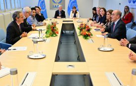 Encuentro de miembros del FORO con el director general del Organismo Internacional de Energía Atómica (OIEA)