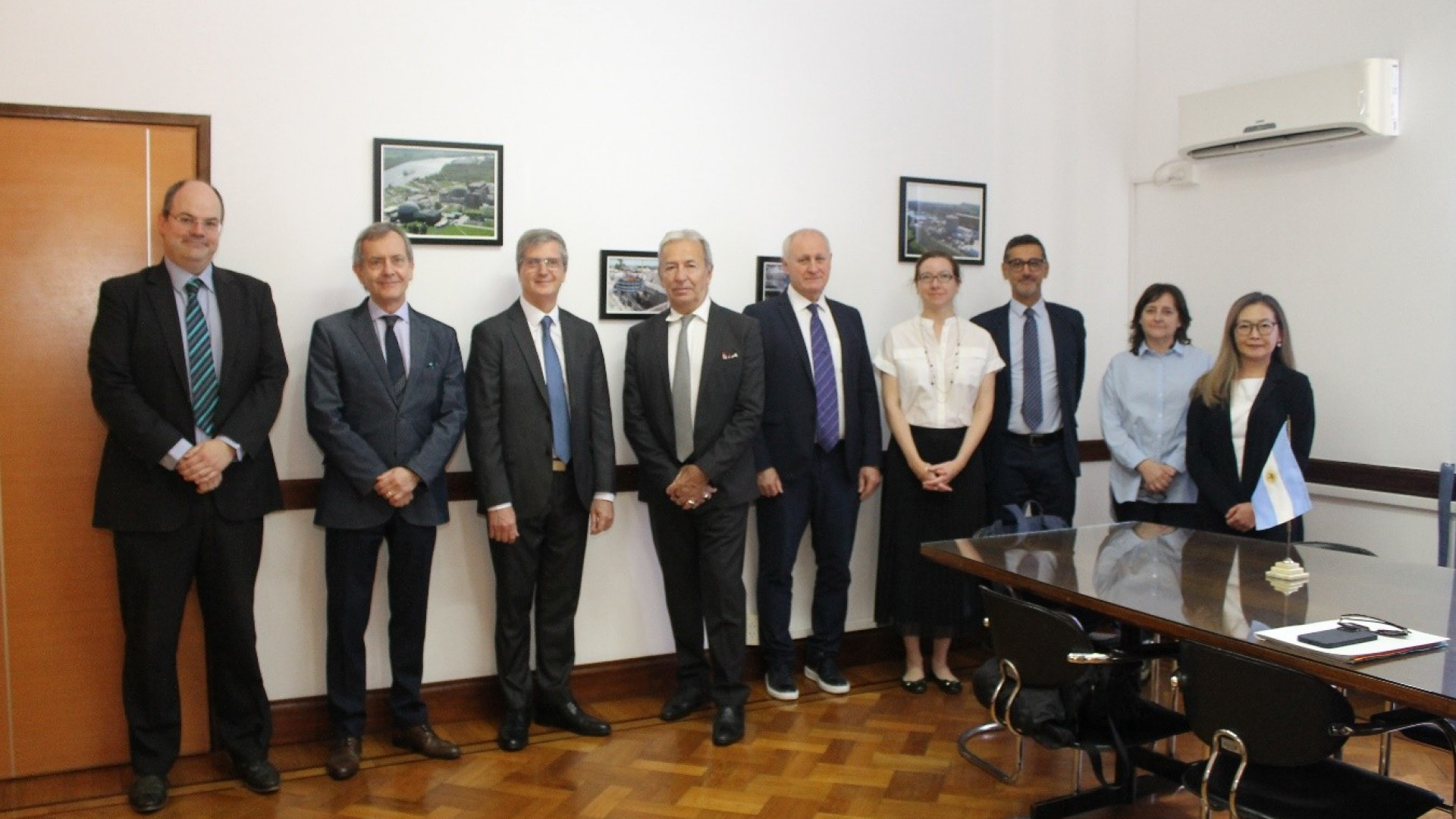 La ARN recibió al Director General Adjunto y Jefe del Departamento de Salvaguardias del OIEA