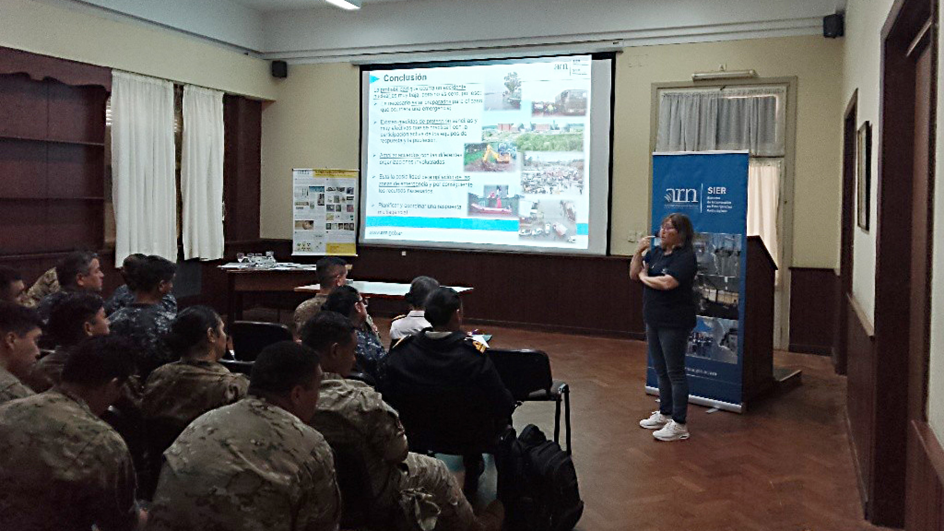 ARN capacitó a personal de las Fuerzas Armadas en la respuesta ante emergencias radiológicas