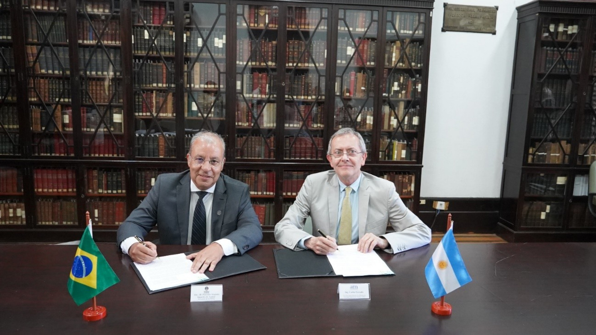 ARN firmó un Memorando de Entendimiento con la Secretaría Naval de Seguridad Nuclear y Calidad de Brasil