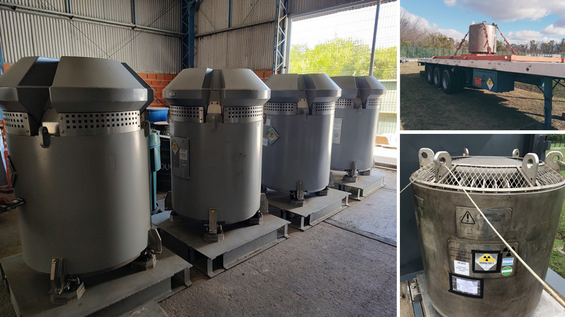 Nuevas disposiciones para el transporte de materiales radiactivos