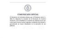COMUNICADO OFICIAL: Se crea en Argentina la Scretaría de Asuntos Nucleares