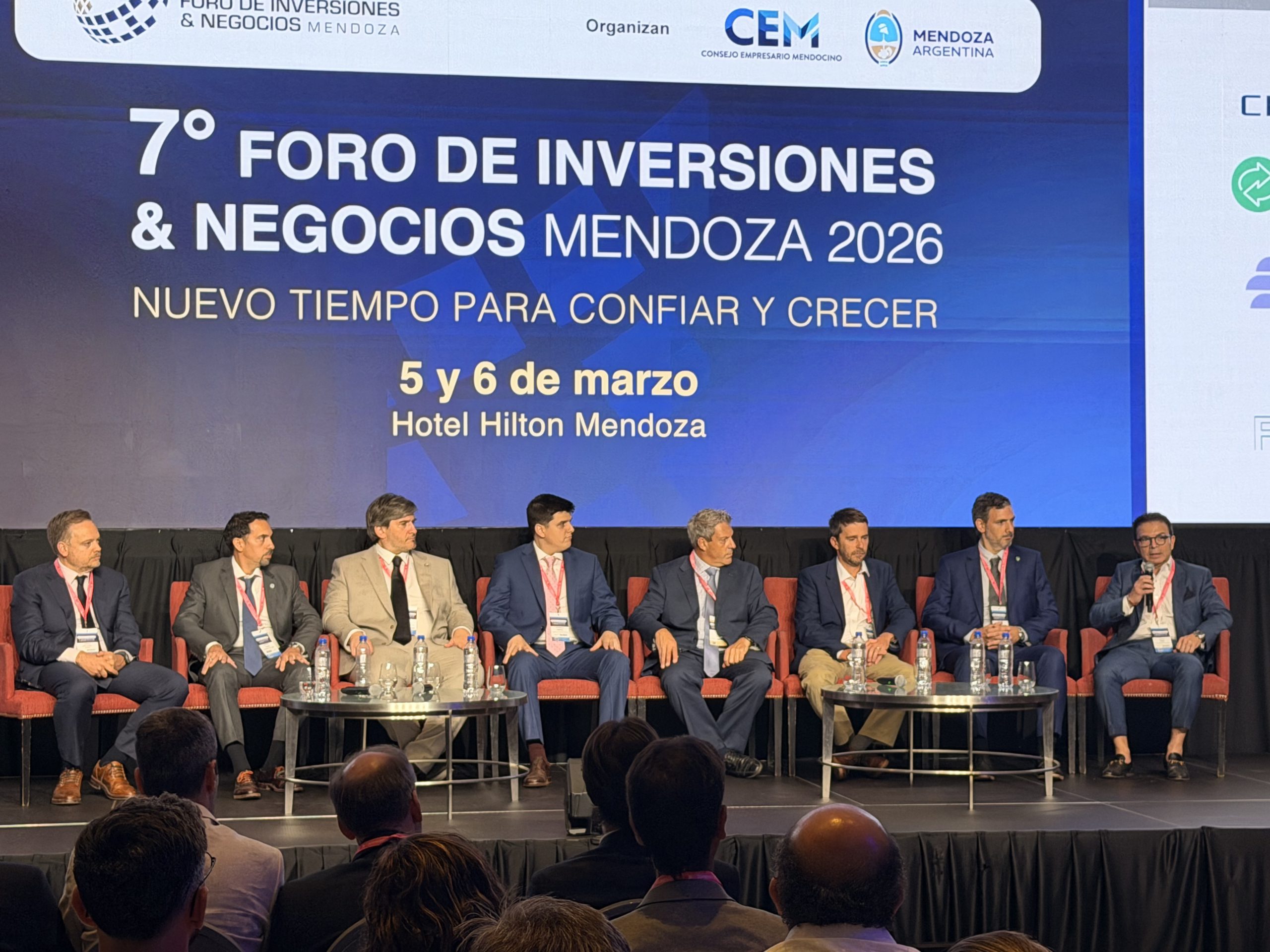Ramos Nápoli y Campos destacaron en Mendoza las oportunidades para el sector nuclear argentino