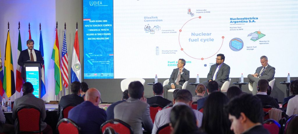 El sector nuclear argentino mostró su experiencia ante el mundo