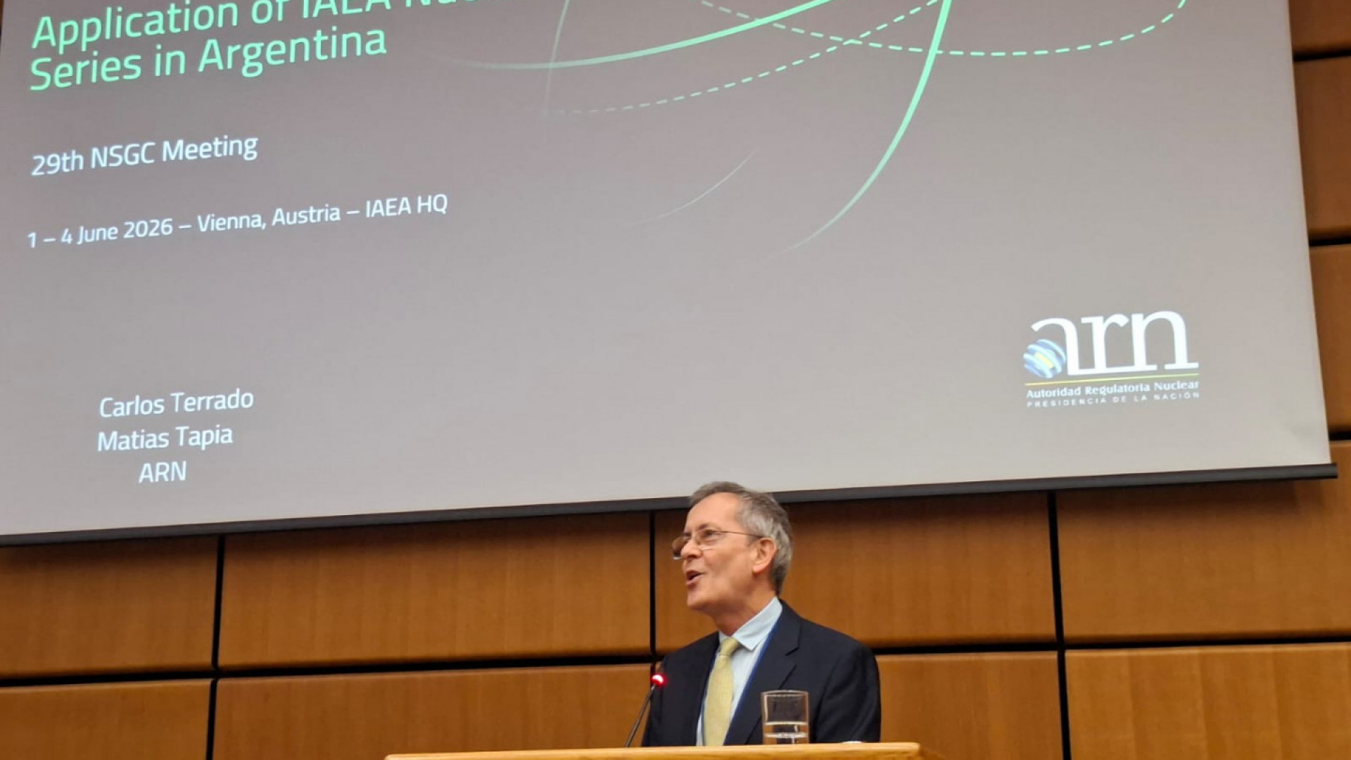 La ARN participó de la 29º Reunión del Comité de Orientación sobre Seguridad Física Nuclear del OIEA