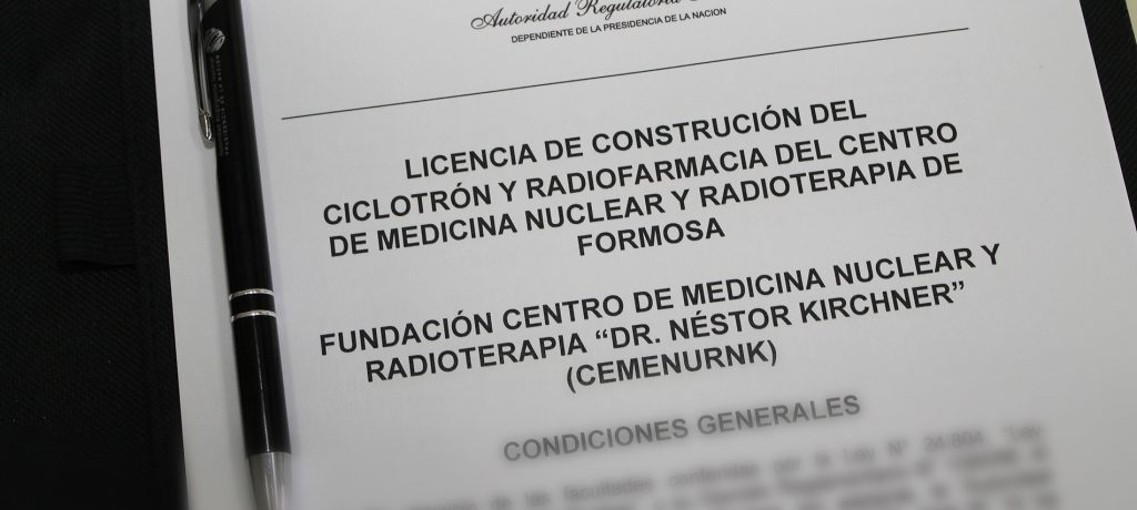 La ARN otorgó la Licencia de Construcción para nuevo equipo ciclotrón y radiofarmacia en Formosa