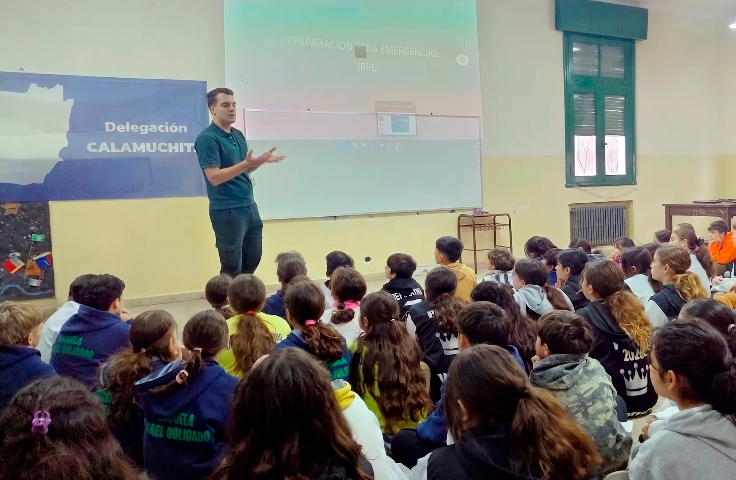 Comenzaron las capacitaciones a la comunidad educativa cercana a la Central Nuclear Embalse