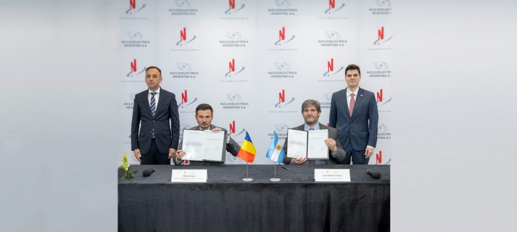 Nucleoeléctrica cerró acuerdo con Rumania y amplía la exportación de servicios nucleares