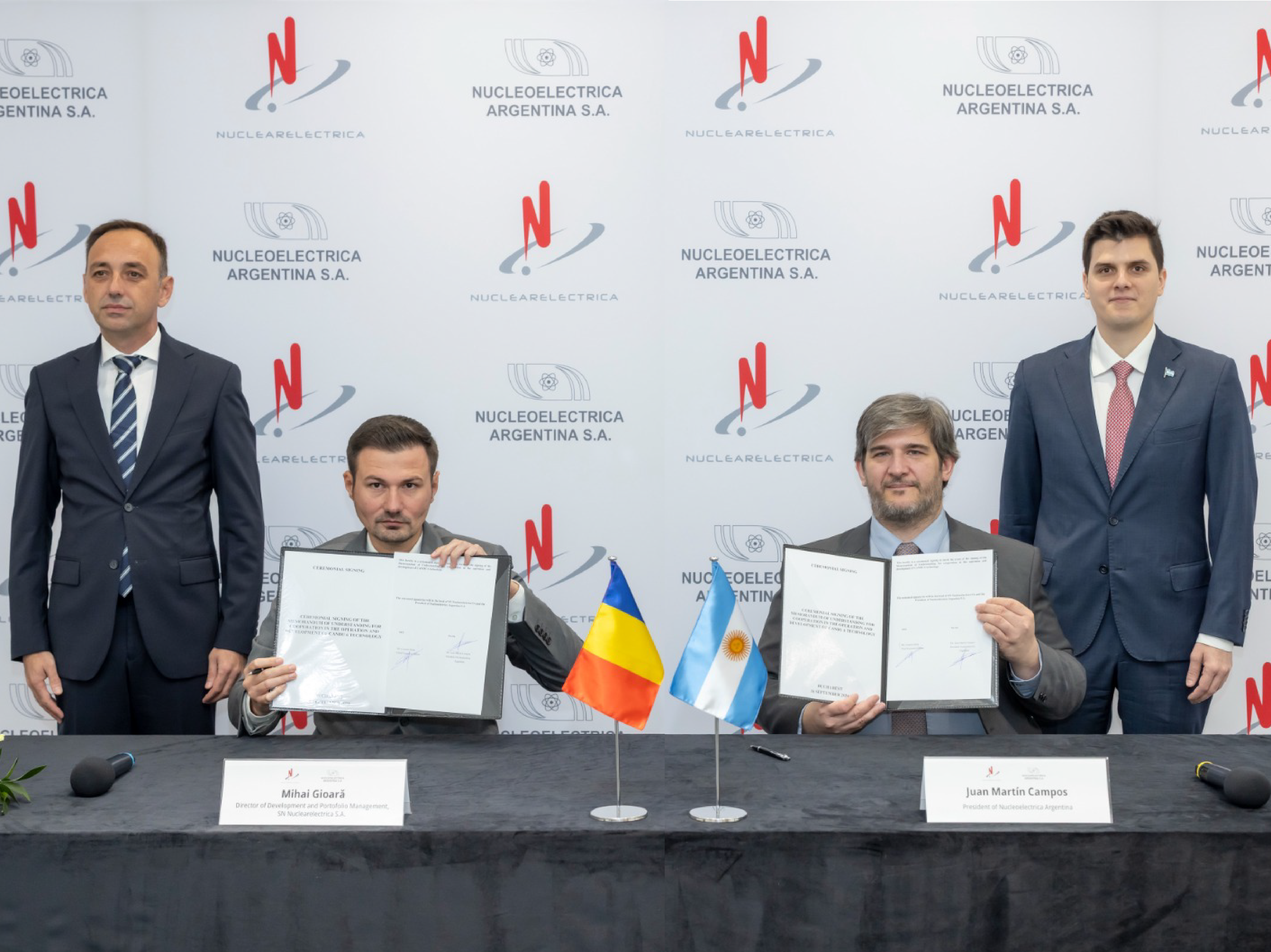 Nucleoeléctrica cerró acuerdo con Rumania y amplía la exportación de servicios nucleares