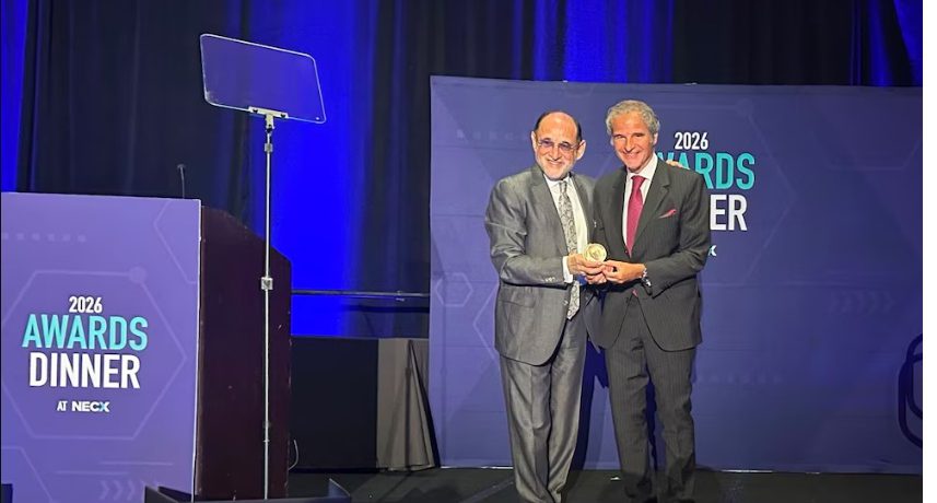 Rafael Grossi recibió la medalla Eisenhower de la American Nuclear Society