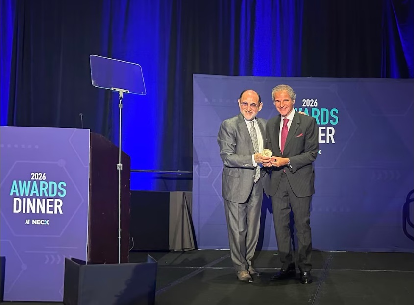 Rafael Grossi recibió la medalla Eisenhower de la American Nuclear Society